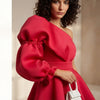 The Flirt Alert One-Shoulder Mini Dress