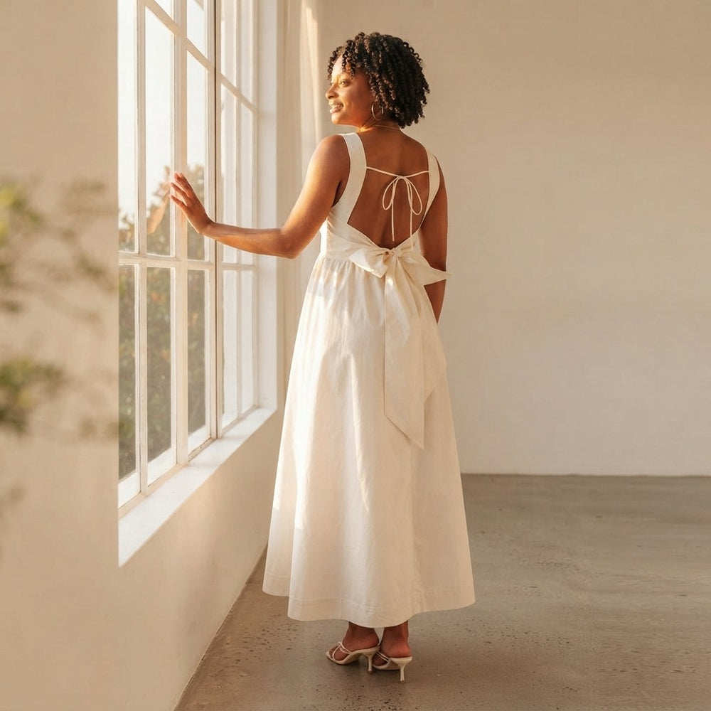 Endless Romance Backless Maxi Dress