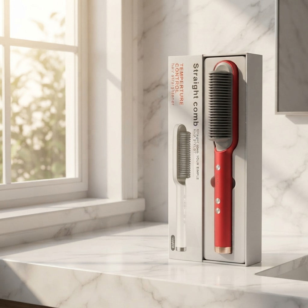 The Sleek & Slay 2-in-1 Styling Brush