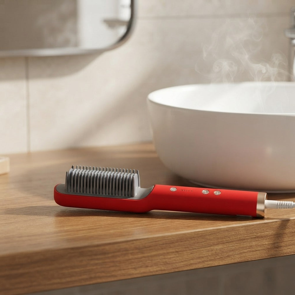 The Sleek & Slay 2-in-1 Styling Brush