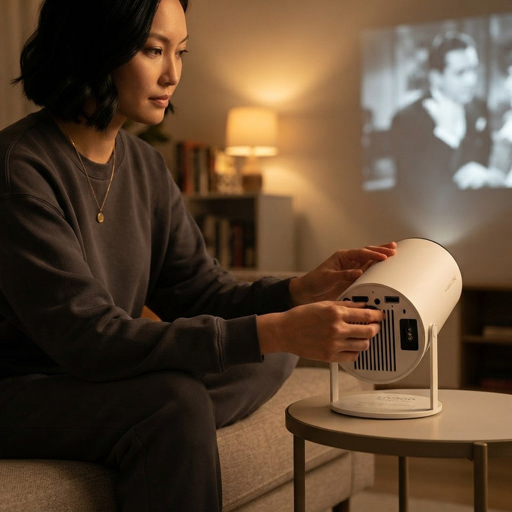 The Movie Magic 180° Smart Projector