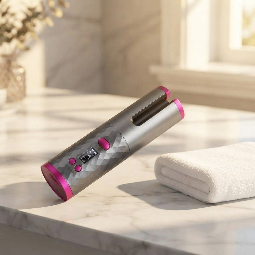 The Curl & Go Cordless Hair Curler