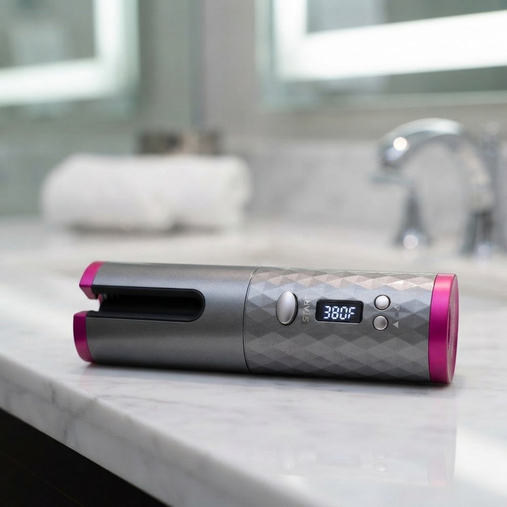 The Curl & Go Cordless Hair Curler