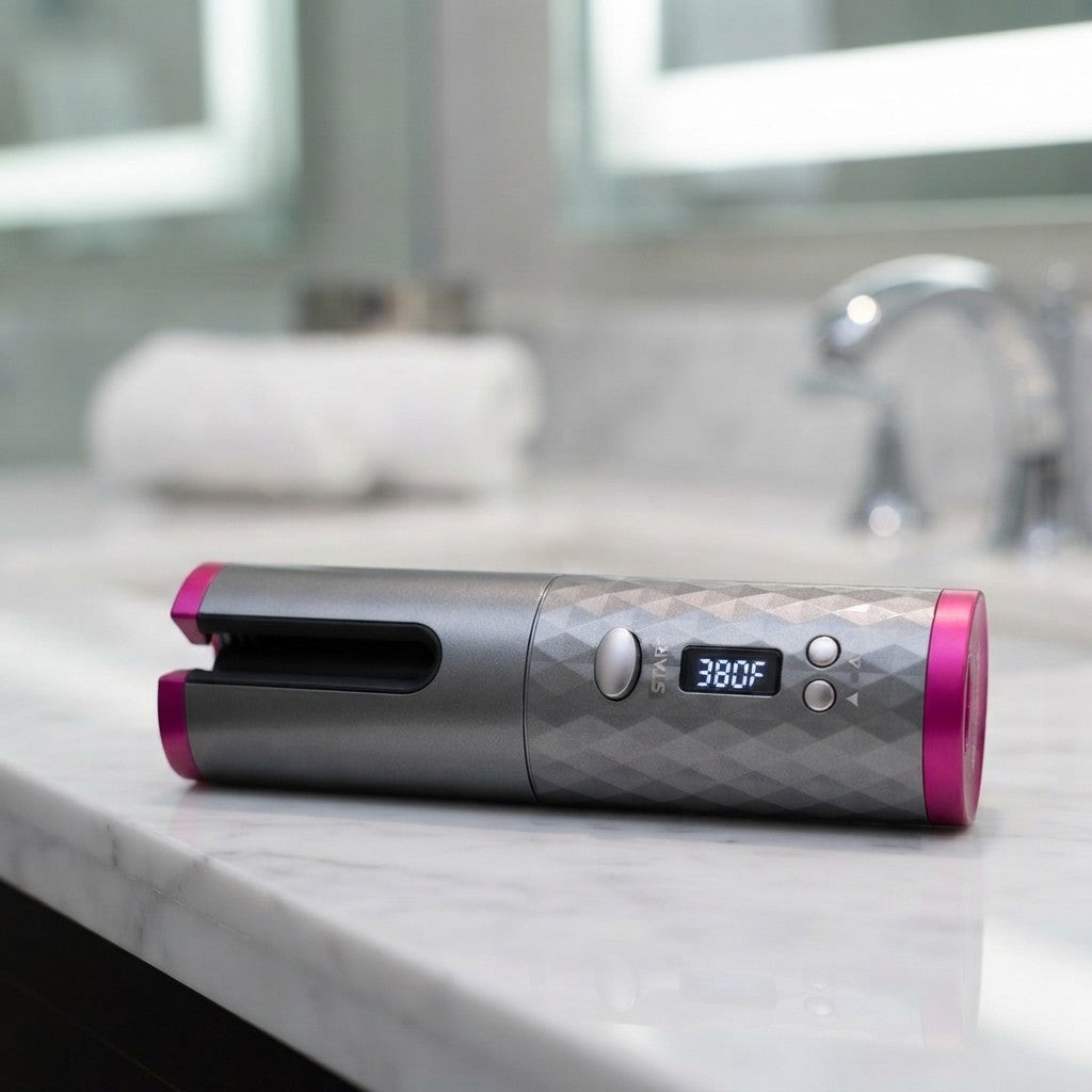 The Curl & Go Cordless Hair Curler