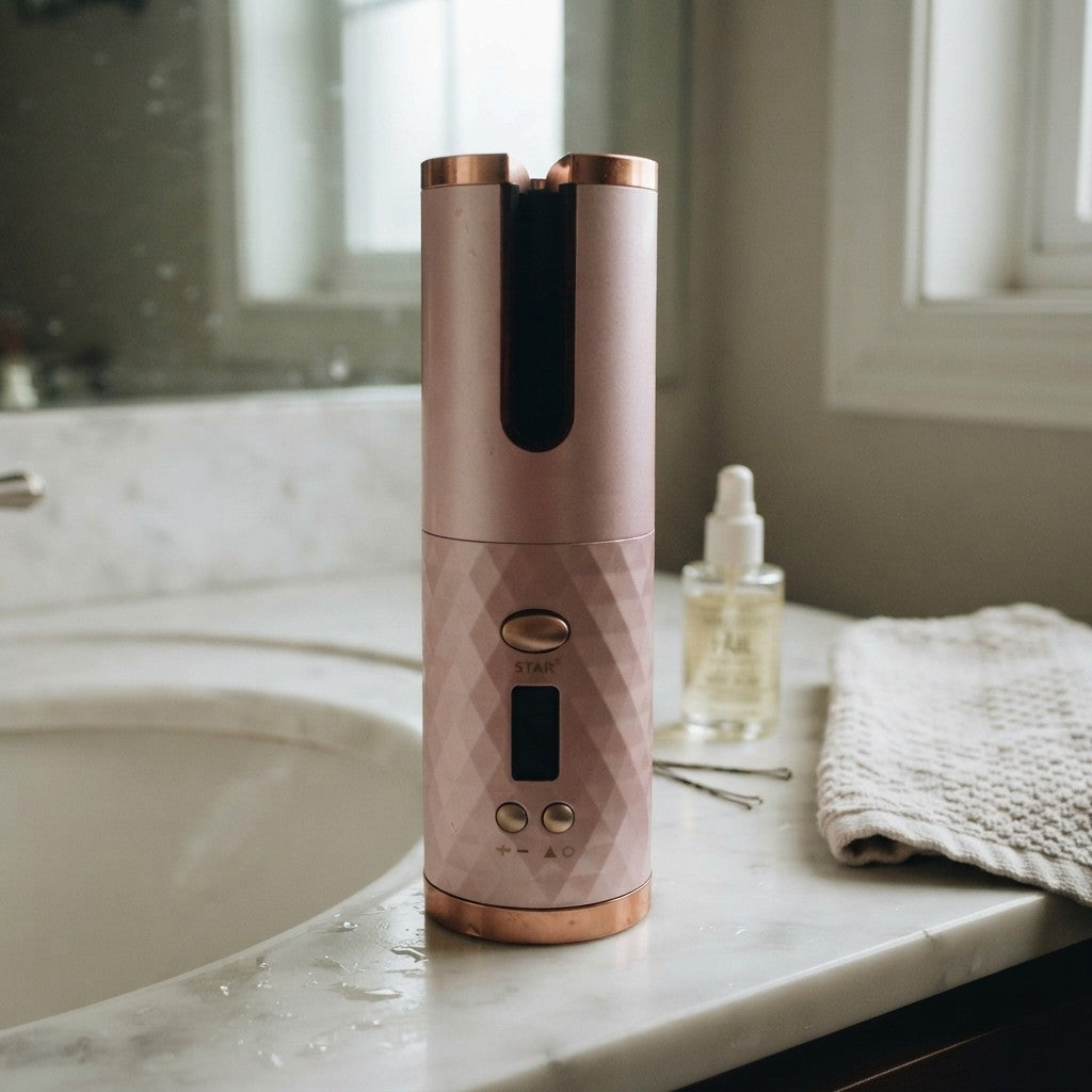 The Curl & Go Cordless Hair Curler