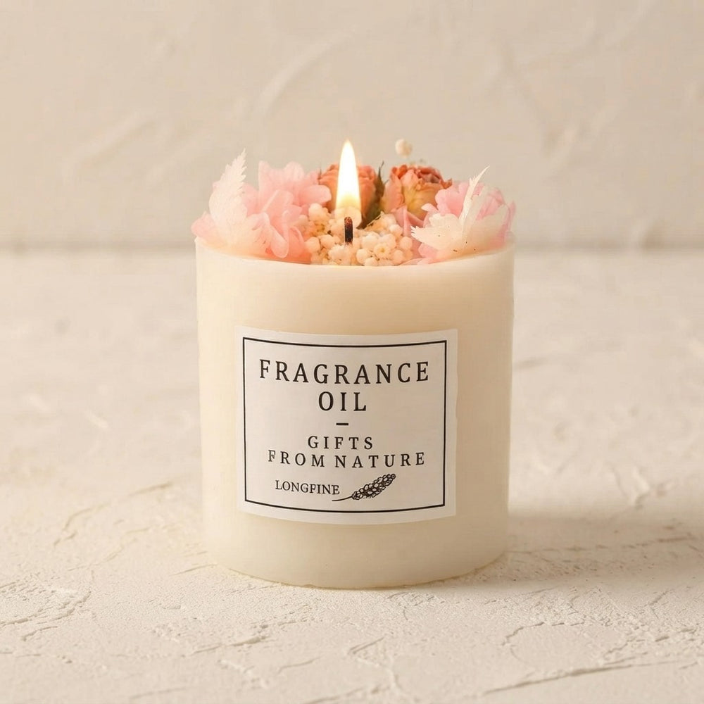 The Bloom & Glow Flower Candle