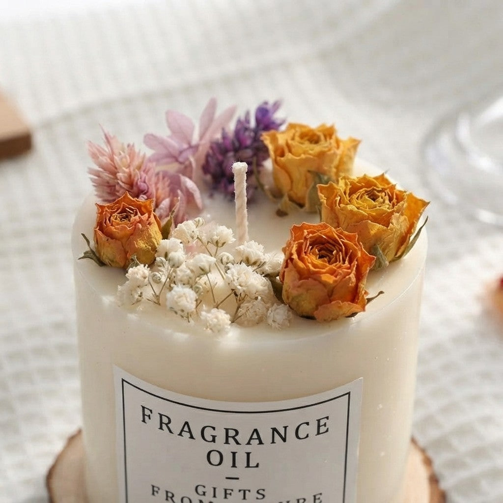 The Bloom & Glow Flower Candle