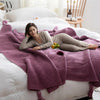 The Cozy Crush Pom-Pom Knit Throw